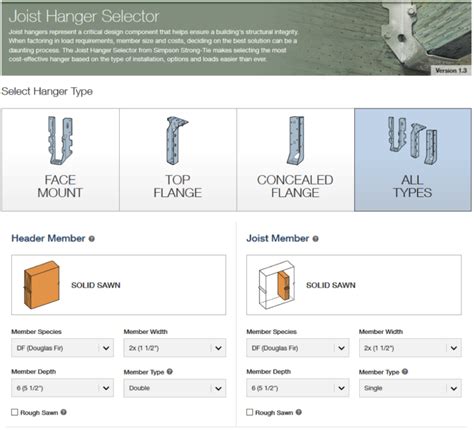 How to Pick a Connector Series: Selecting a Joist Hanger