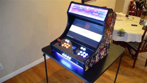 Raspberry Pi 3 RetroPie Bar Top Arcade Cabinet Build Rey's 128 GB image ...