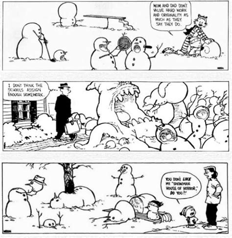 calvin and hobbes snowmen | Calvin+and+hobbes+snowmen | Calvin and ...