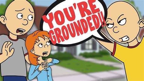 Caillou Grounds Rosie And Classic Caillou/Ungrounded - YouTube