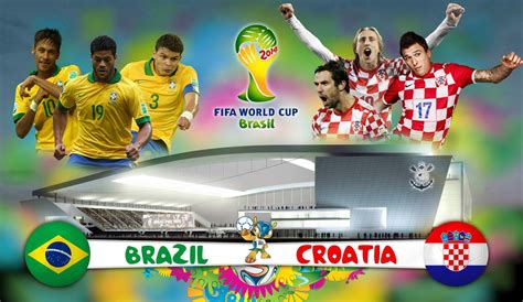 Brazil vs Croatia Match - Fifa World Cup 2014 12, June 2014 Team ...