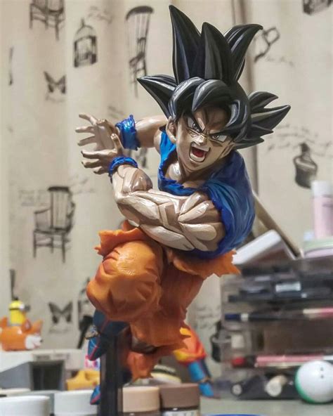 Goku Ultra Instinct omen figure | Dragon ball super, Dragon ball art, Dragon ball z