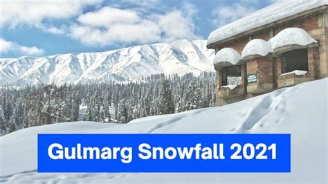 Snowfall in Gulmarg 2021 || Gulmarg skiing || Gulmarg Tour - La Vie Zine