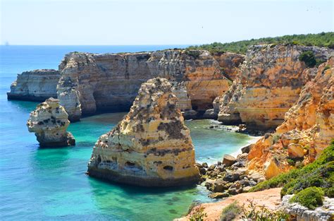 Praia da Marinha, Algarve, Portugal - May 2012 | Natural landmarks, Landmarks, Travel