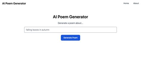 AI Poem Generator