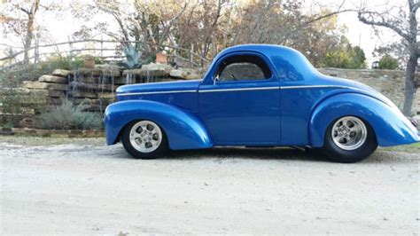 Willys Coupe 1941 Blue For Sale. 1941 Willy's Custom Coupe