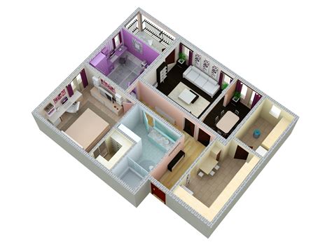 2 BHK House Plan For Your Dream Home Construction | JK Cement