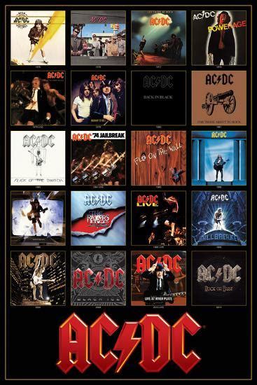 'AC/DC Discography' Posters | AllPosters.com