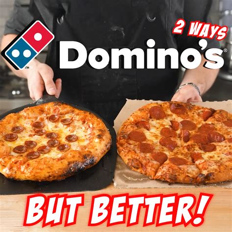 Domino's Pizza But Better! (2 Ways) 🍕 | Domino's Pizza | I Challenged Domino's Pizza...😈🍕 | By ...