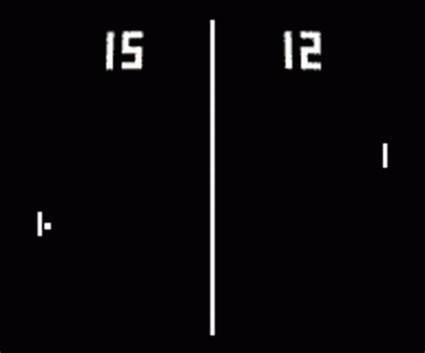 Pong Video Game GIF - Pong Video Game Atari - Discover & Share GIFs