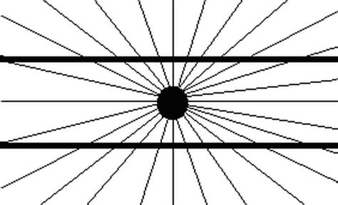 Optical Illusion #2 - Geometry - Perpendicular and Parallel Lines