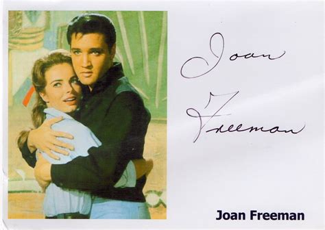 Kiwiautogal's Autographs: Joan Freeman