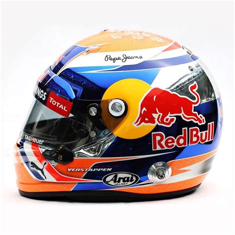 Helmet designs of Max Verstappen (Red Bull) from 2016 : r/f1helmet