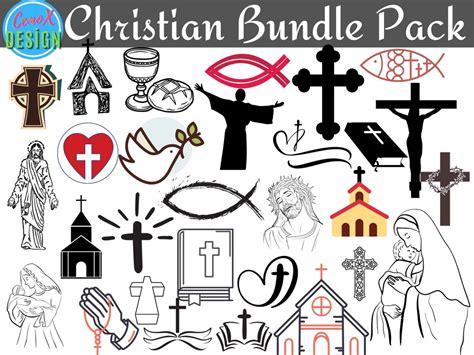 30 Christian SVG Bundle Christian God Jesus PNG Pack | Etsy