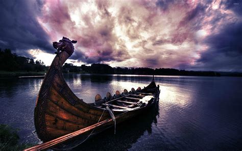 Viking Ship Wallpaper - WallpaperSafari