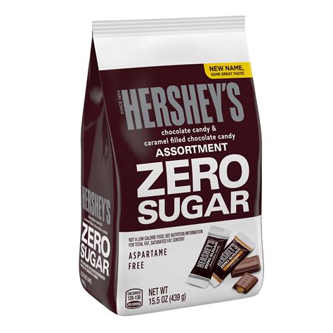 Buy HERSHEY'S, ZERO SUGAR Chocolate and Caramel Filled Chocolate ...