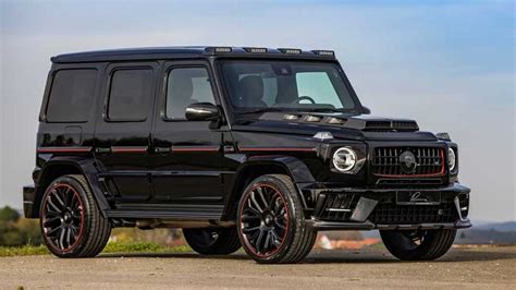 Mercedes G-Class Muscled Up By Lumma With Custom Body, 24-Inch Wheels