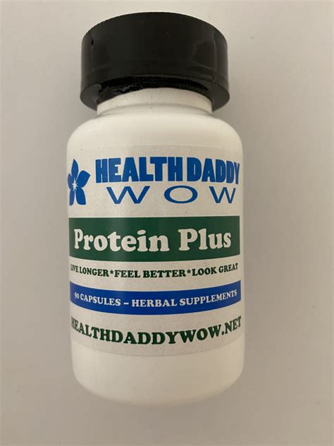 Protein Plus Capsules - Health Daddy Wow