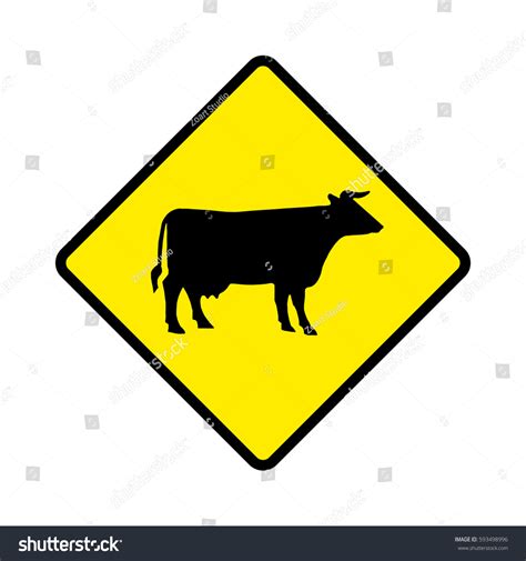 Cattle Crossing Sign: Over 691 Royalty-Free Licensable Stock Illustrations & Drawings | Shutterstock