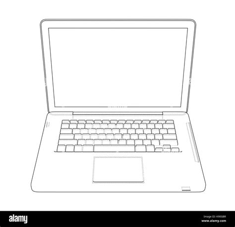 Share 69+ laptop keyboard sketch best - seven.edu.vn
