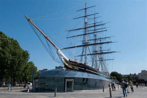 Entrada al barco-museo Cutty Sark, London