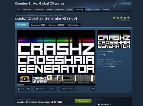 Csgo Crosshair Setting Guide: How To Use Crashz' Crosshair Generator To Set Your Crosshair In ...