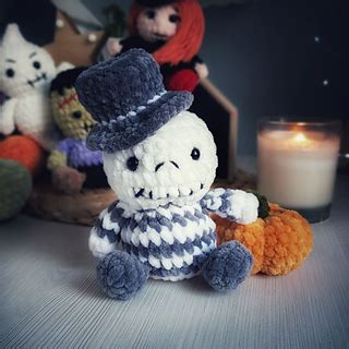 Ravelry: Skeleton Baby Jack plush toy pattern by Ekaterina Chirkova