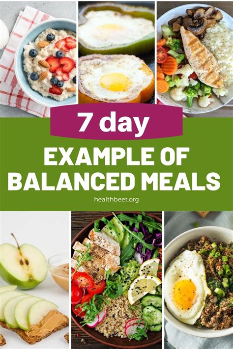 Examples of Heathy Balanced Meals with 6 Simple Planning Hacks - Health ...