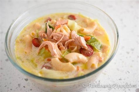 Creamy Chicken Sopas - Panlasang Pinoy