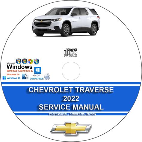 Chevrolet Traverse 2022 Factory Workshop Service Repair Manual | Manuals For You