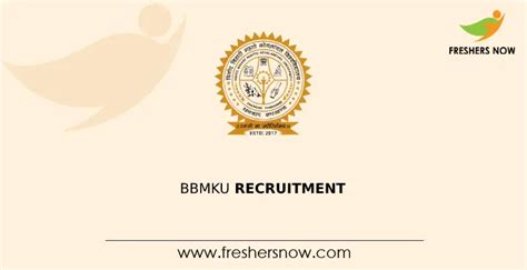 BBMKU Recruitment 2024 Notification for 96 Posts | Online Form