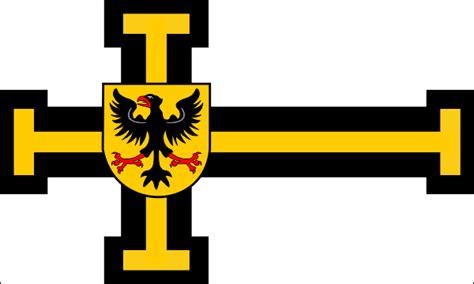 The flag of the High Master of the Teutonic Order | exoflag.de