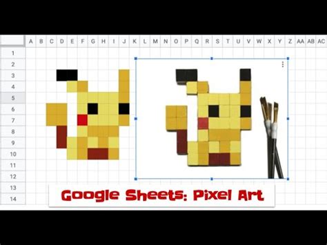 Pokemon Spreadsheet Pixel Art / The biggest collection of pixel art tutorials on the net!