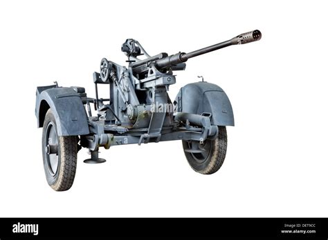 A cut out of a Flak 30, 20mm anti aircraft gun used extensively by Nazi ...