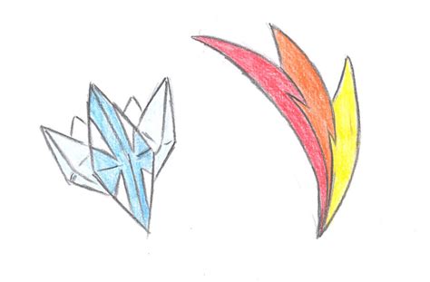 Fire and Ice badge by Saronicle on DeviantArt