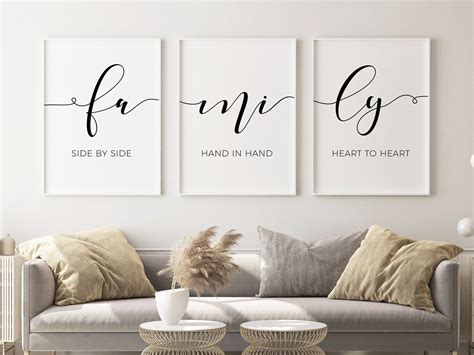 Family Quotes Wall Art Home Decor Signs Family Definition - Etsy