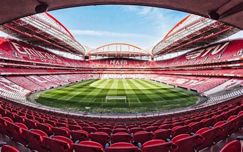 Descargar fondos de pantalla estadio do sport lisboa e benfica, 4k ...