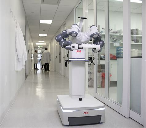 ABB demonstrates concept of mobile laboratory robot for Hospital of the Future