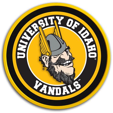 Idaho Vandals 17.5'' x 17.5'' Mascot Modern Disc Wall Sign