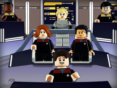 05.04. - Happy First Contact Day 🖖 USS VOYAGER Bridge in 2022 | Lego ...