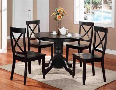 Black Wood Kitchen Table Chairs ~ Black Wood Dining Chair / How To Match A Dining Table With The ...