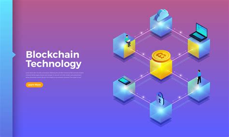 Blockchain and cryptocurrency technology 2180198 Vector Art at Vecteezy