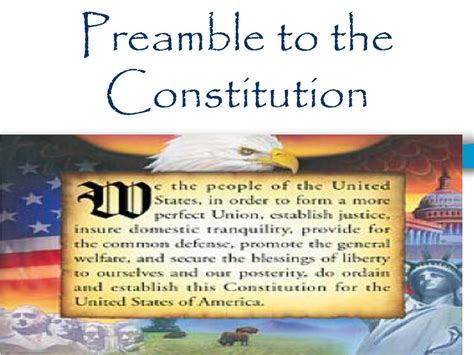 PPT - Preamble to the Constitution PowerPoint Presentation, free ...