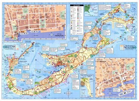 Bermuda Tourist Map