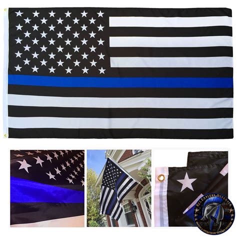 American "Thin Blue Line" Police Flag - ReLEntless Defender Apparel