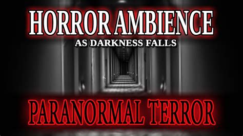 HORROR AMBIENCE 😱 TERRIFYING SOUNDS OF THE PARANORMAL 😨 KEEP THE LIGHTS ON! SCARY! [ 1 Hour ] 💀 ...