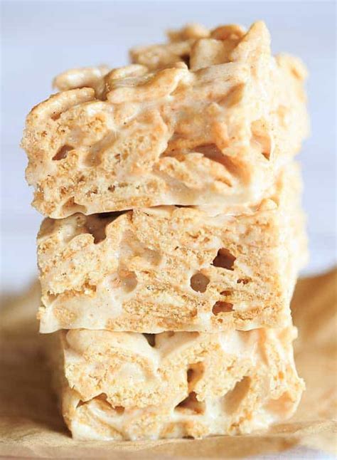 Cinnamon Toast Crunch Marshmallow Treats | Brown Eyed Baker