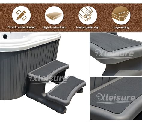 Anti Skidding Jacuzzi Hot Tub Steps Durable Convenient Bathtub Step Ladder