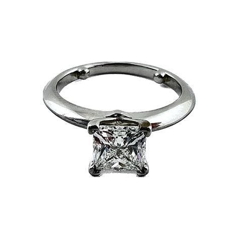 Princess Cut Diamond Rings Tiffany