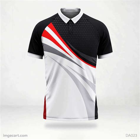 Cricket Jersey Design Red and Black - imgecart